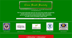 Desktop Screenshot of clanscottsociety.org